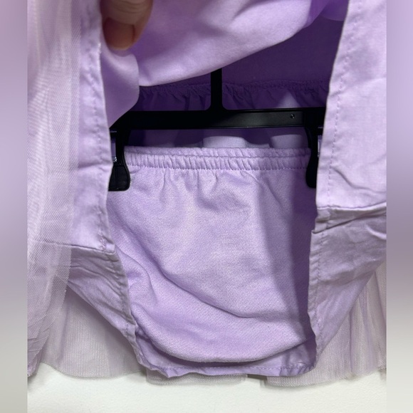 New! Disney Baby 3 Piece Princess Dress Diaper Cover and Headband Bow Set - Picture 4 of 10